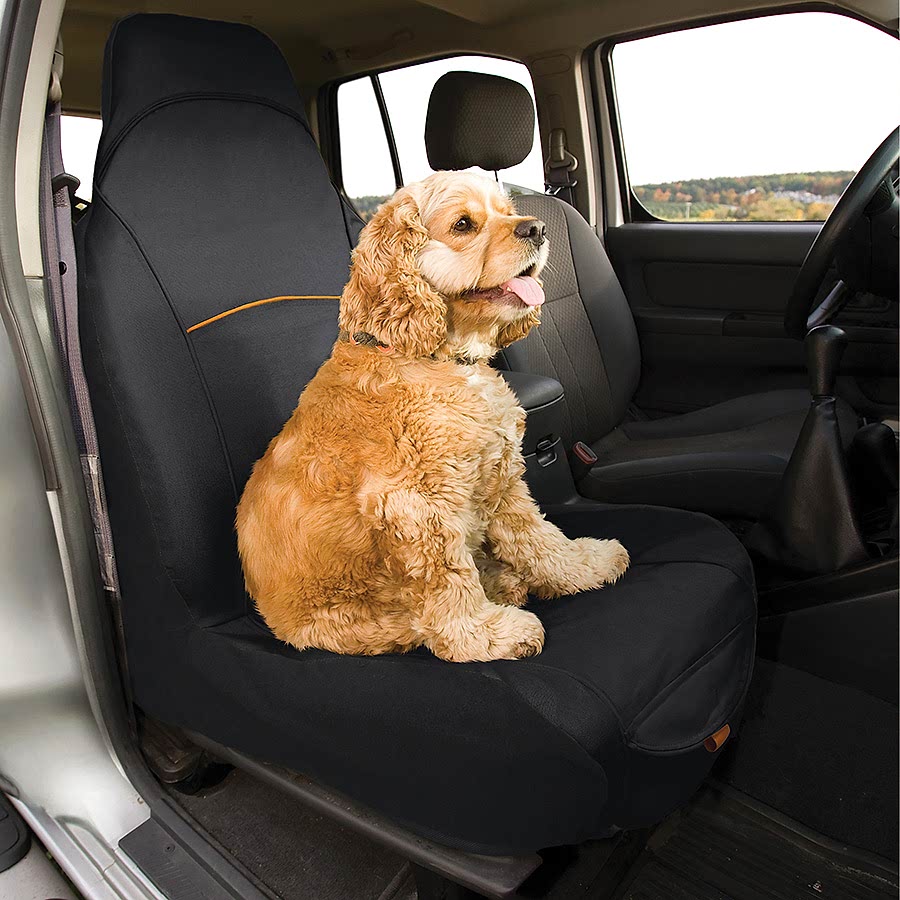 Kurgo Co-Pilot Bucket Dog Seat Cover Black