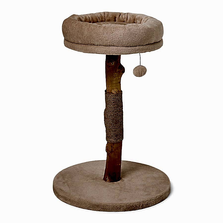 Pets at Home Tom Snooze & Swat Cat Tower Natural