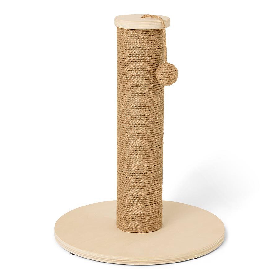 Pets at Home Willow's Ruby Wood Scratch And Swat Cat Post