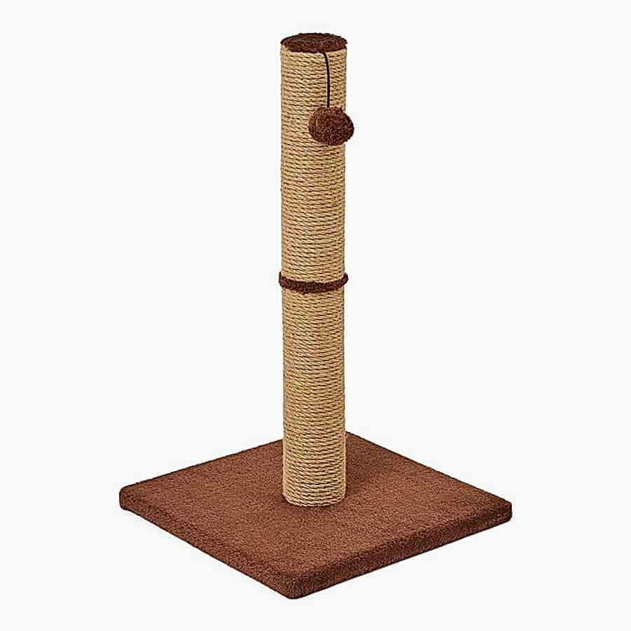 Pets at Home Pixi Cat Scratch Post Brown