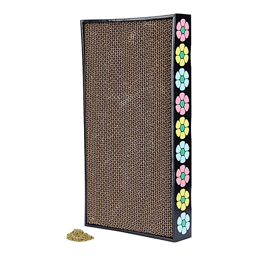 Pets at Home Toby Card Cat Scratch Post Brown