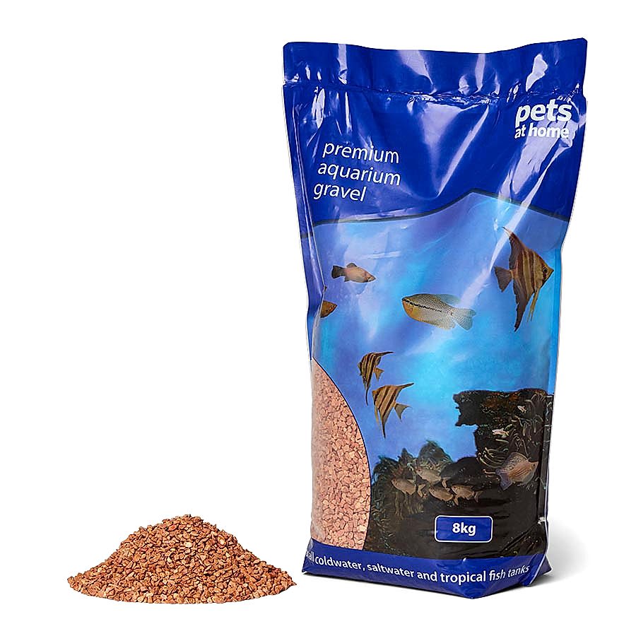 Pets at Home Aquarium Gravel Terracotta