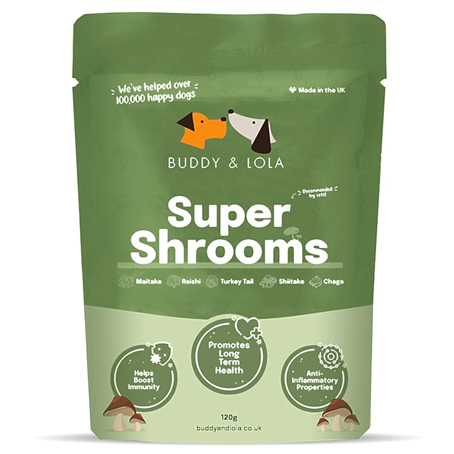 Buddy & Lola Super Shrooms Immunity Supplement Dog