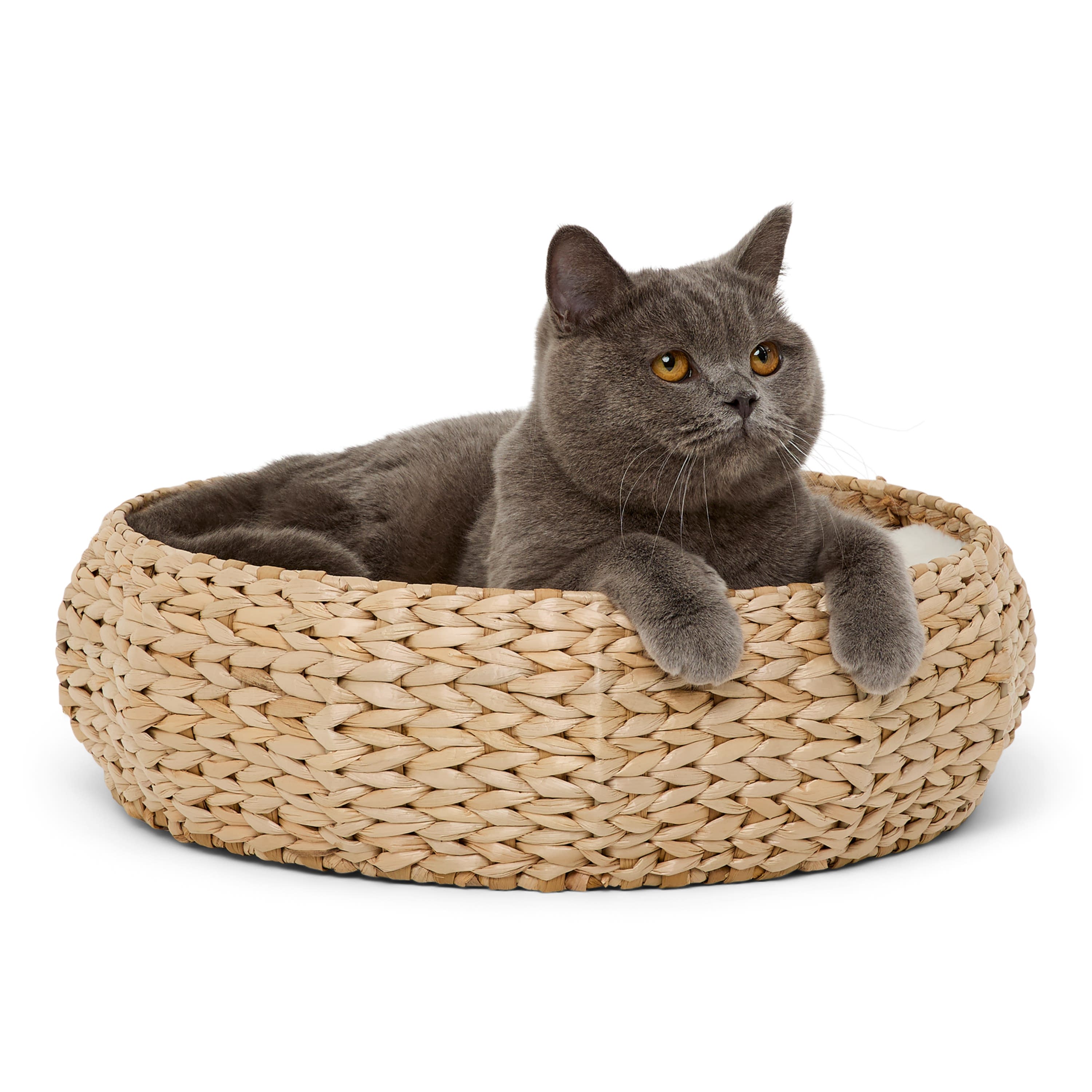 Pets at Home Water Hyacinth Nest Cave Cat Bed