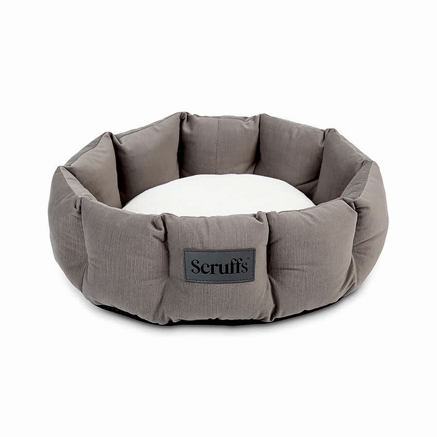 Scruffs Helsinki Pet Bed Dove Grey 45cm