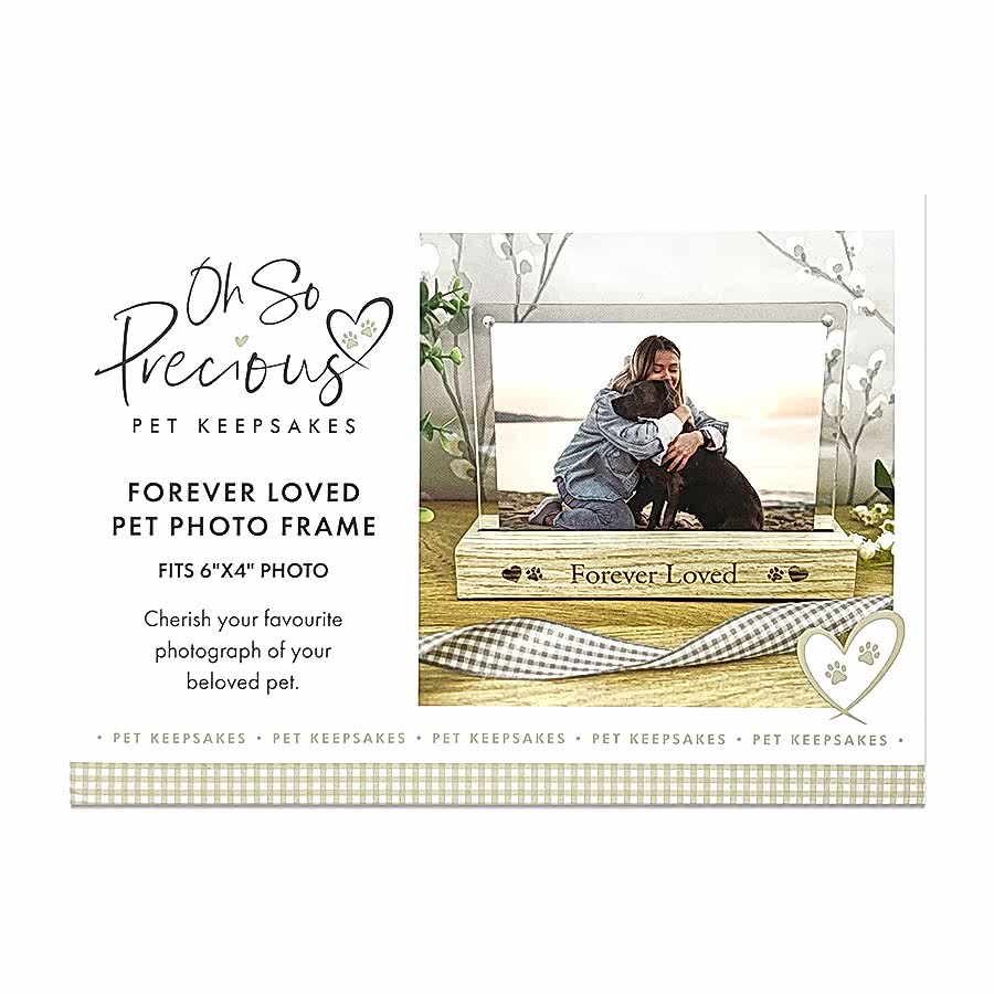 Oh So Precious Forever Loved Pet Photo Frame