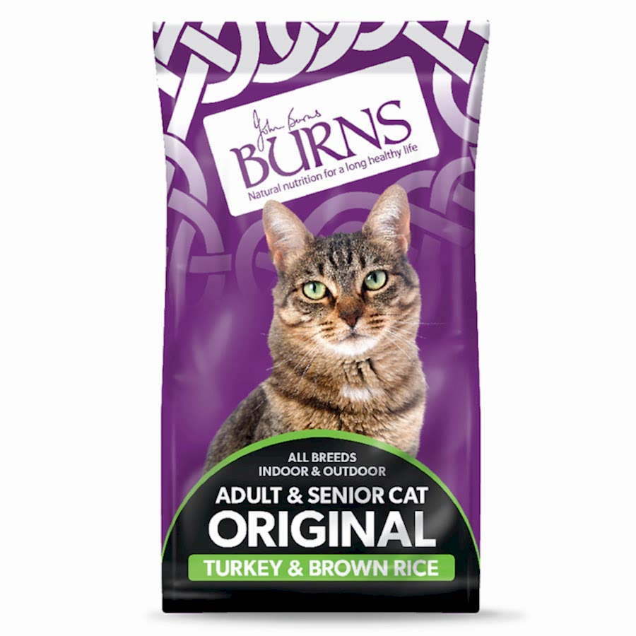 Burns Original Dry Adult Cat Food Turkey and Rice