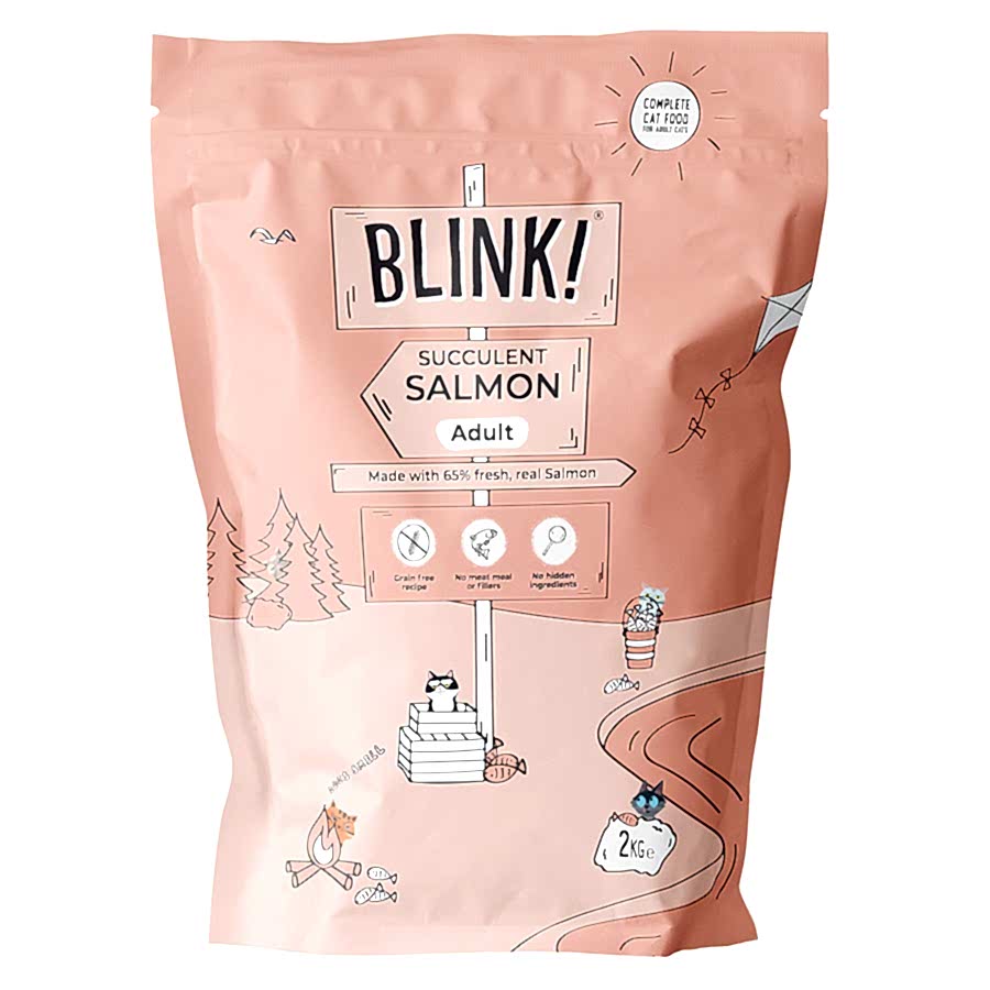 Blink! Fresh Dry Adult Cat Food Salmon