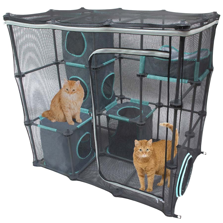 SportsPet Outdoor Mega Catio Cat Playset Kit