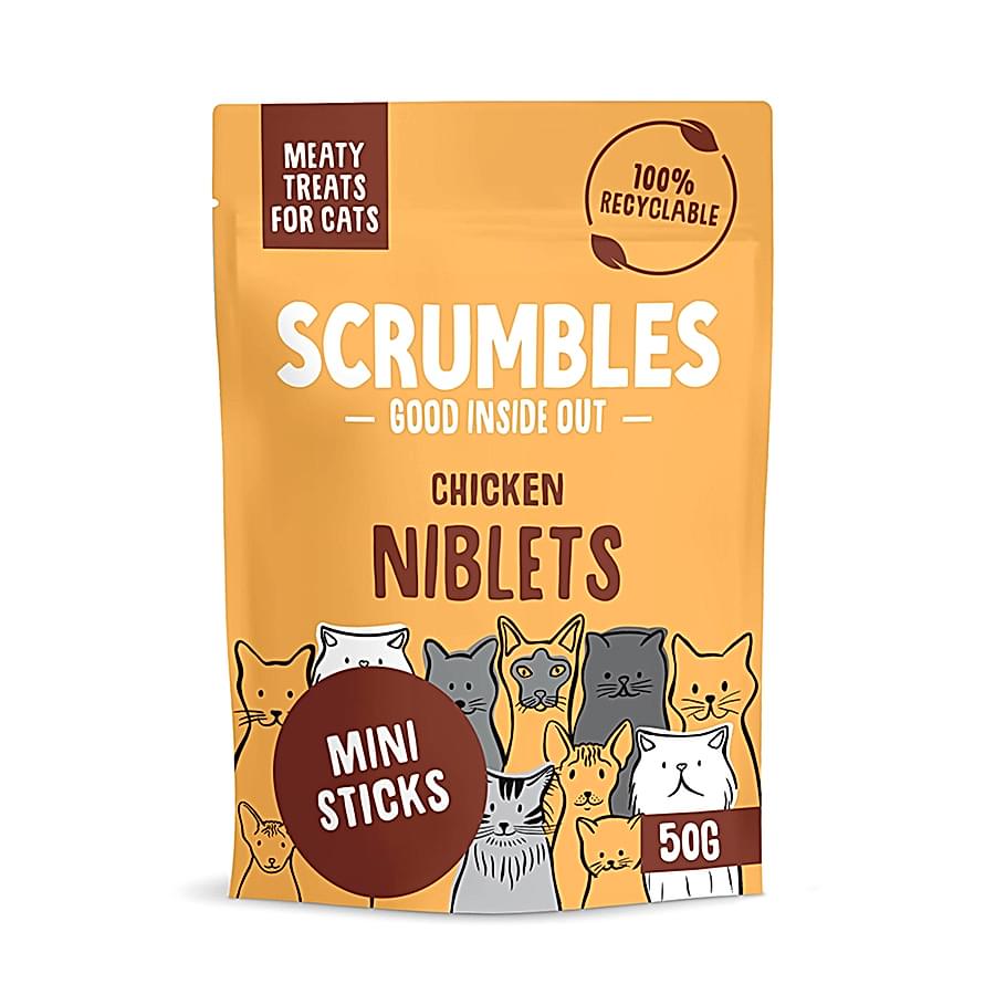 Scrumbles Niblets Meaty Cat Treats Chicken