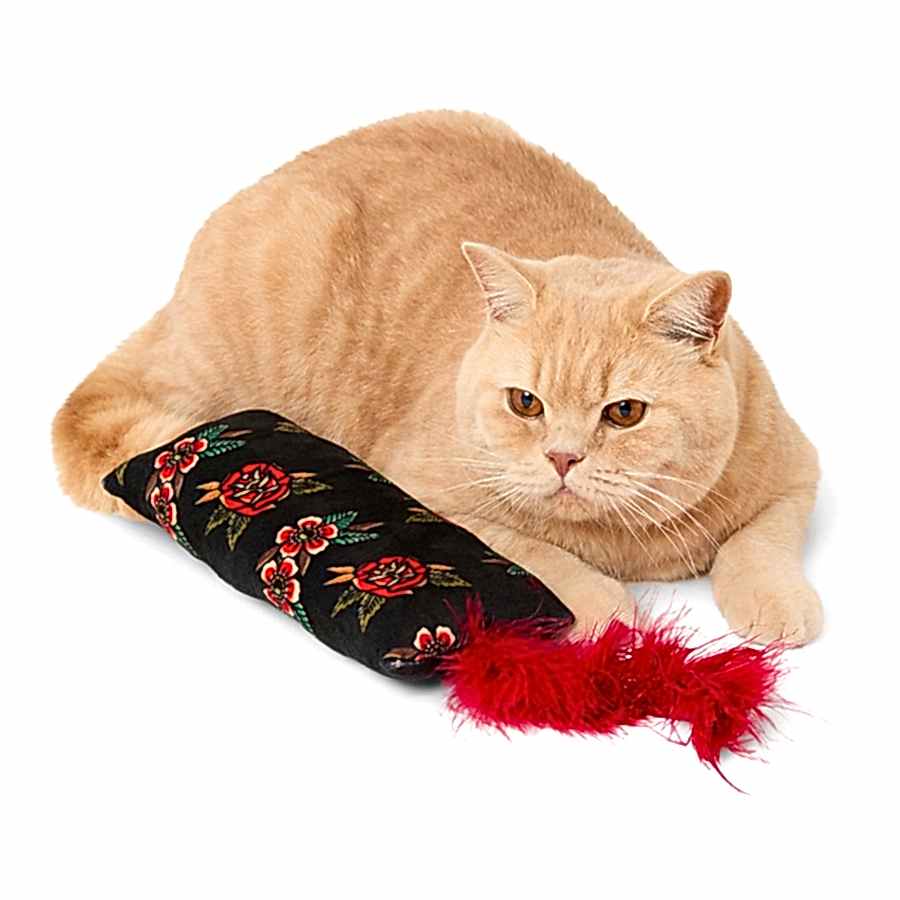 Pets Loves x Bad Monday Rose Tattoo Kicker Cat Toy