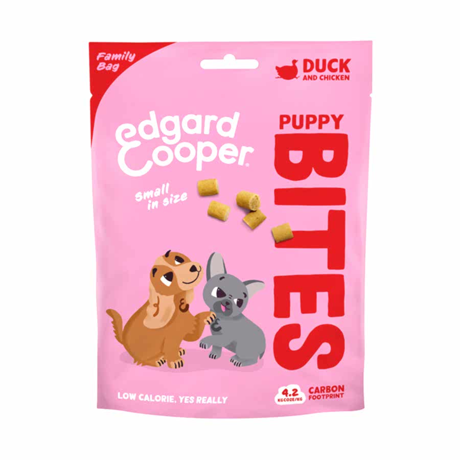 Edgard & Cooper Puppy Treat Small Bites Duck Family Pack