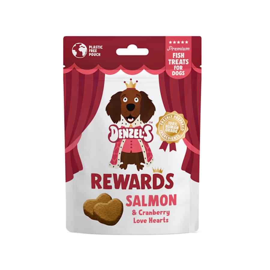 Denzel's High Value Reward Dog Treats Salmon & Cranberry