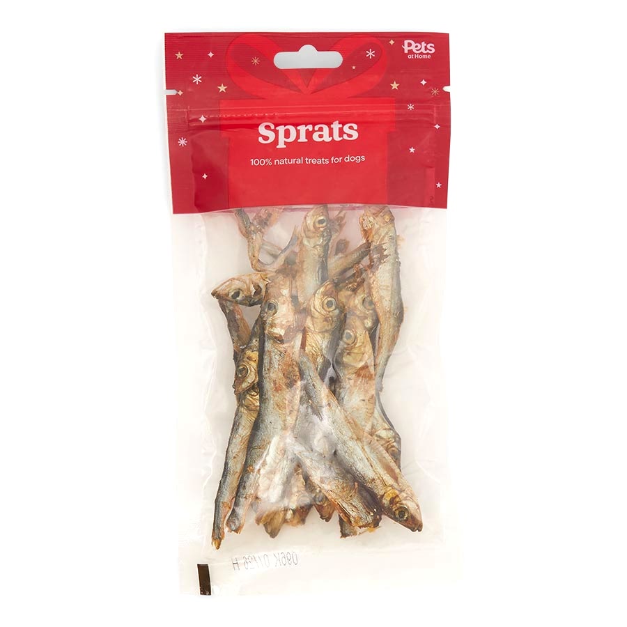 Pets at Home Christmas Sprats Dog Treats