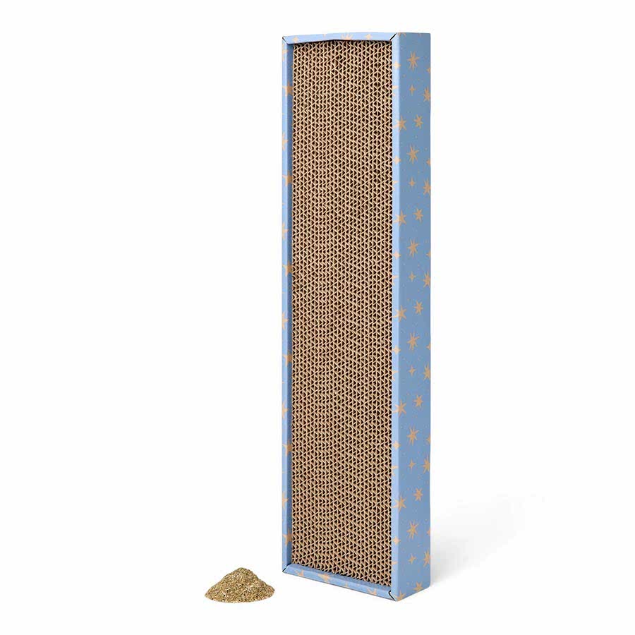 Pets at Home Night Sky Cardboard Cat Scratcher Multi Coloured