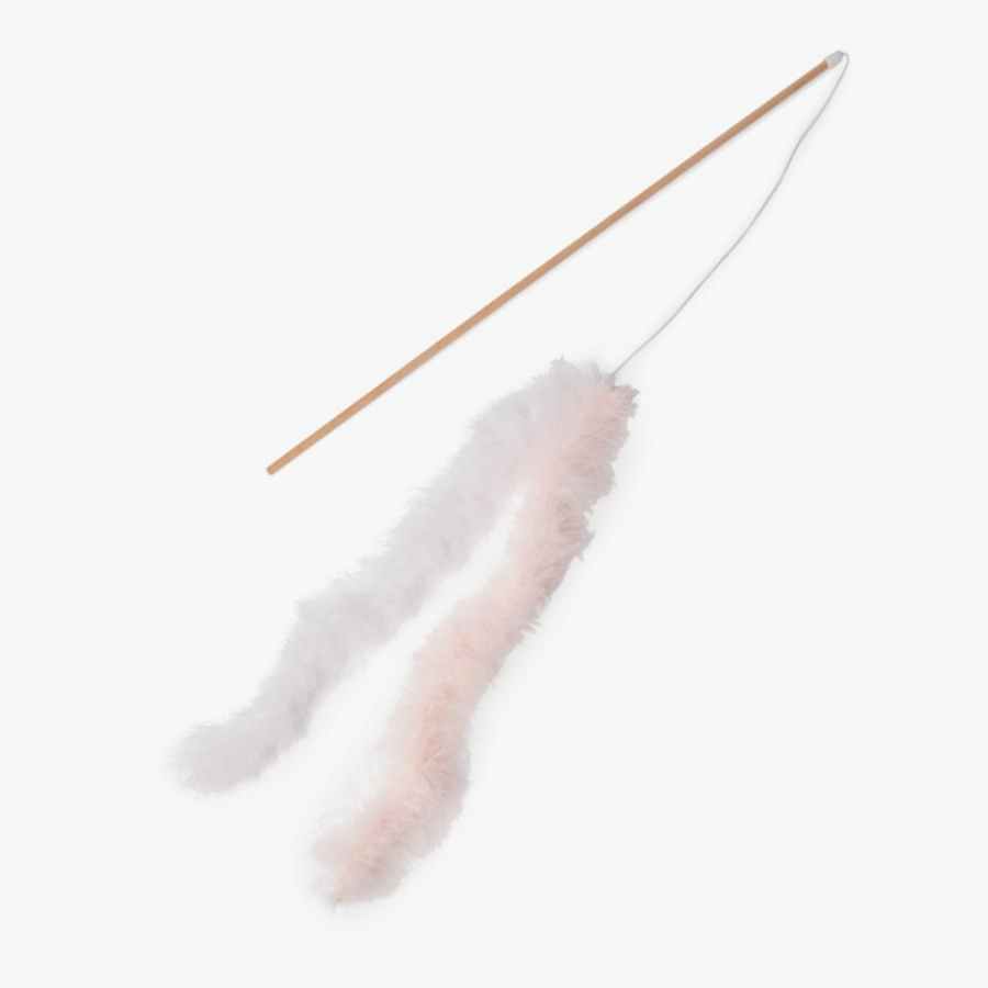 Pets at Home Enchanting Marabou Teaser Cat Toy