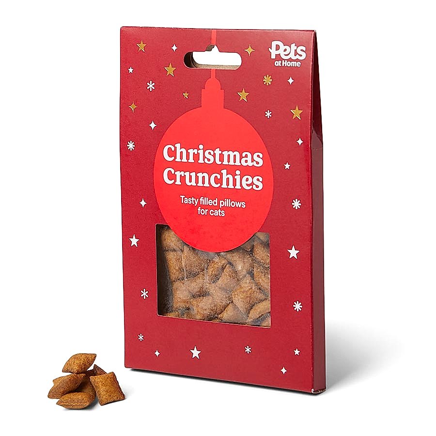 Pets at Home Christmas Crunchies Cat Treats