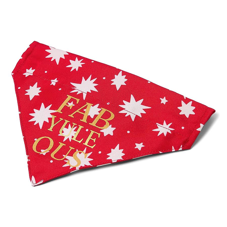 Pets at Home Foundation Christmas Santa Paws Dog Bandana Red