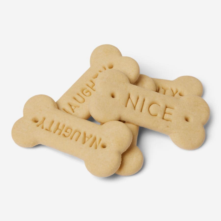 Pets at Home Christmas Naughty or Nice Dog Treats Biscuit Bones