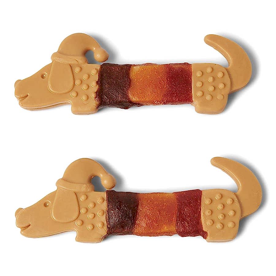 Pets at Home Christmas Dog Chew Treats Sausage