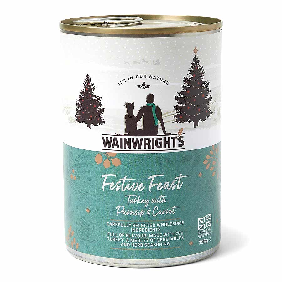 Wainwright's Christmas Festive Feast Dog Treats Turkey, Parsnip & Carrot