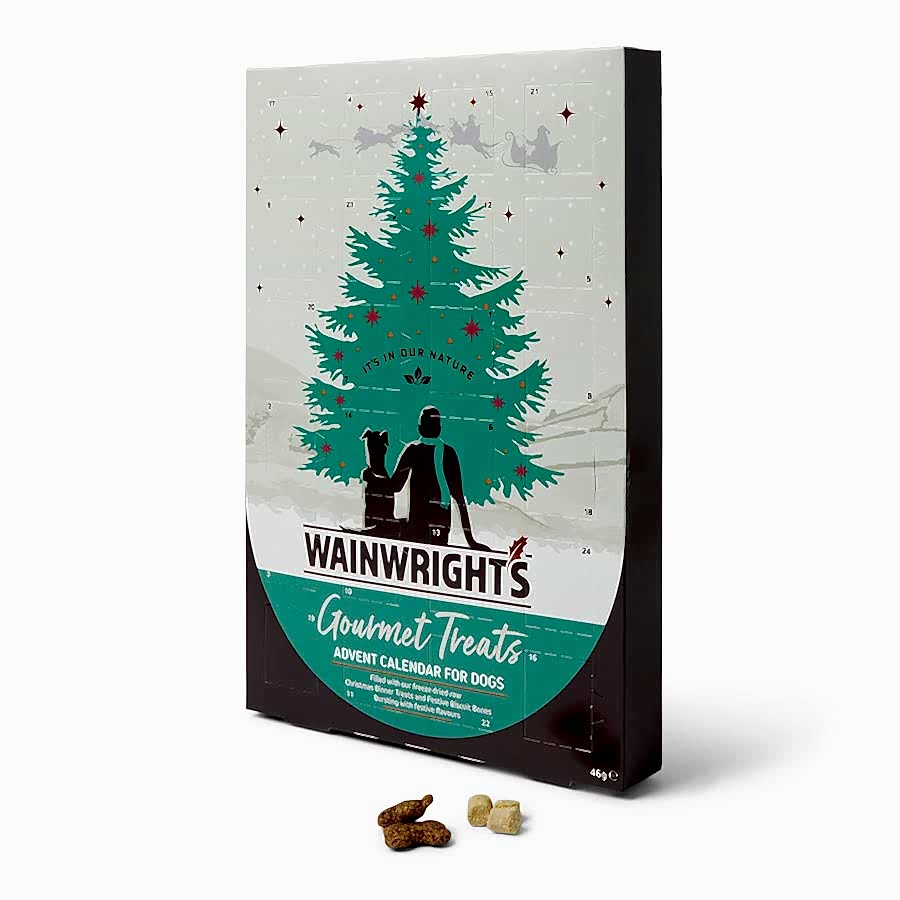 Wainwright's Christmas 24-Day Advent Calendar Gourmet Dog Treats