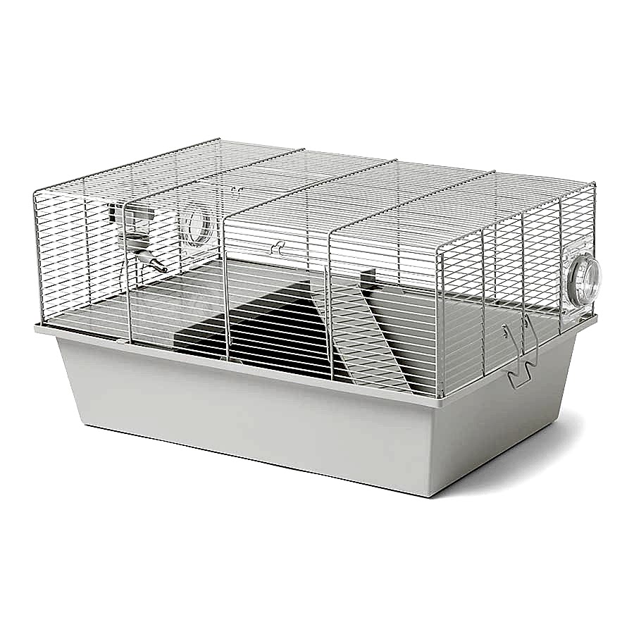 Pets at Home Habitat 1 Dwarf Hamster & Mouse Cage Grey