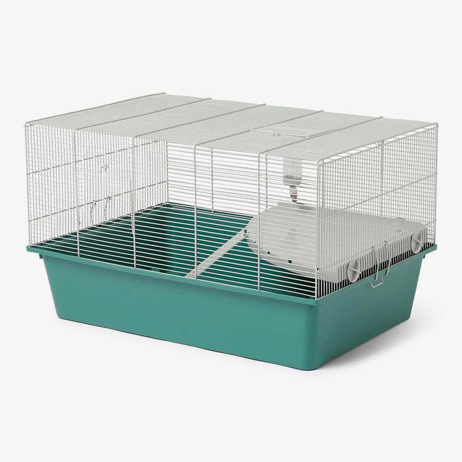 Pets at Home Habitat 2 Dwarf or Syrian Hamster & Mouse Cage Green