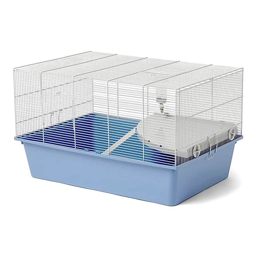 Pets at Home Habitat 2 Dwarf or Syrian Hamster & Mouse Cage Blue