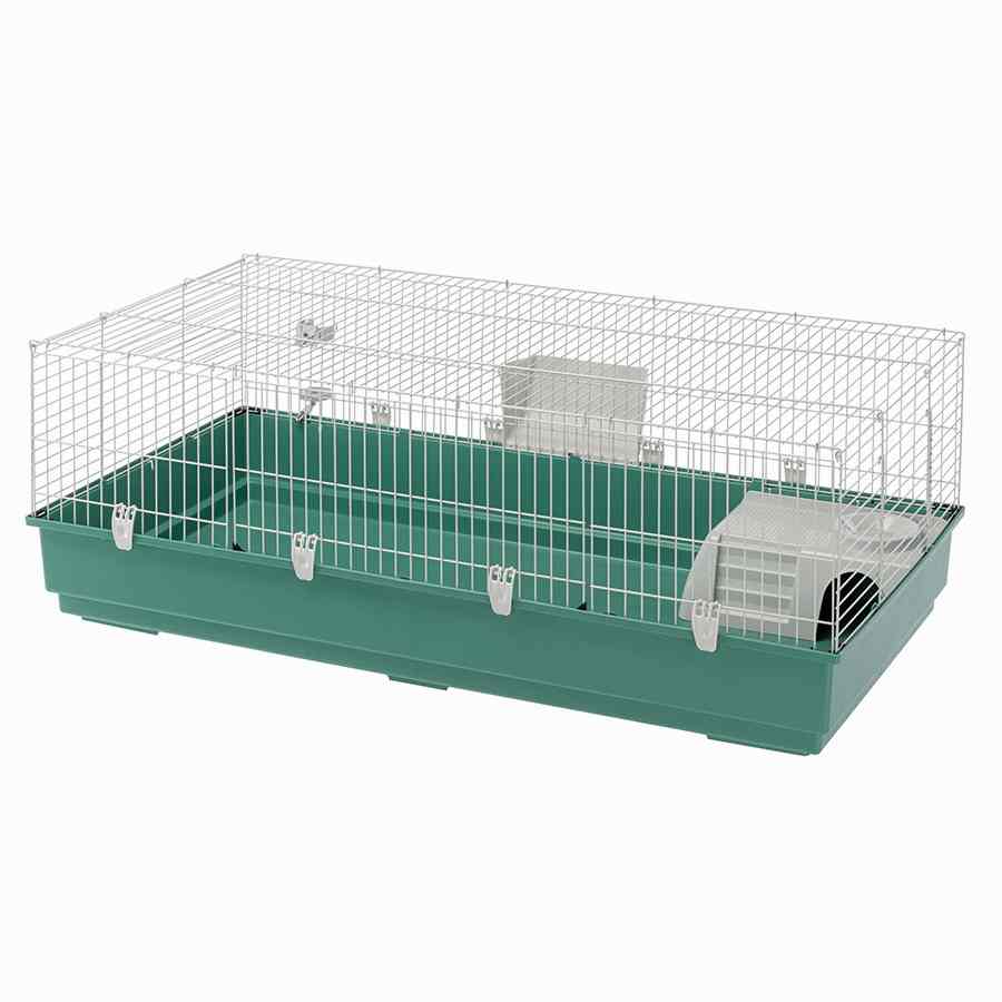 Ferplast Guinea Pig & Rabbit Home 140 Indoor Cage Grey