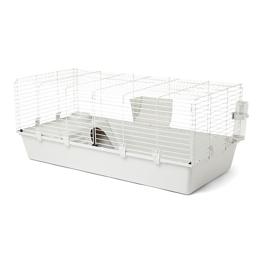 Pets at Home Guinea Pig & Rabbit Home 120 Indoor Cage Grey