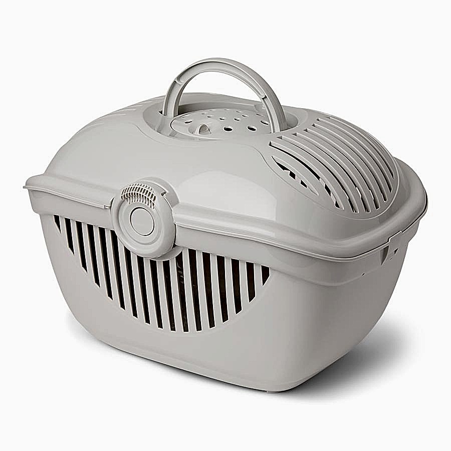 Pets at Home Rabbit & Guinea Pig Carrier 4 Grey