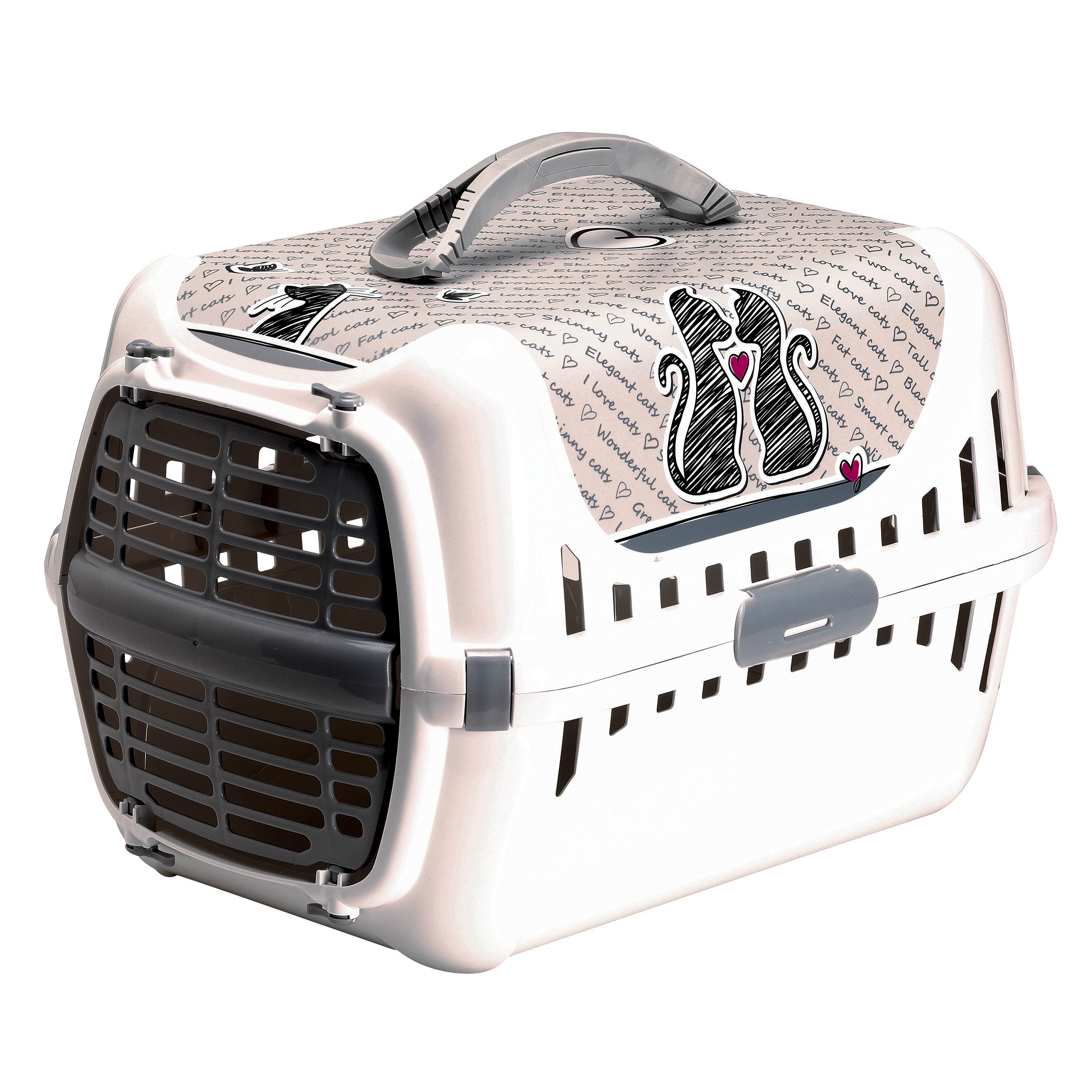 Moderna Trendy Runner Cats in Love Cat Carrier