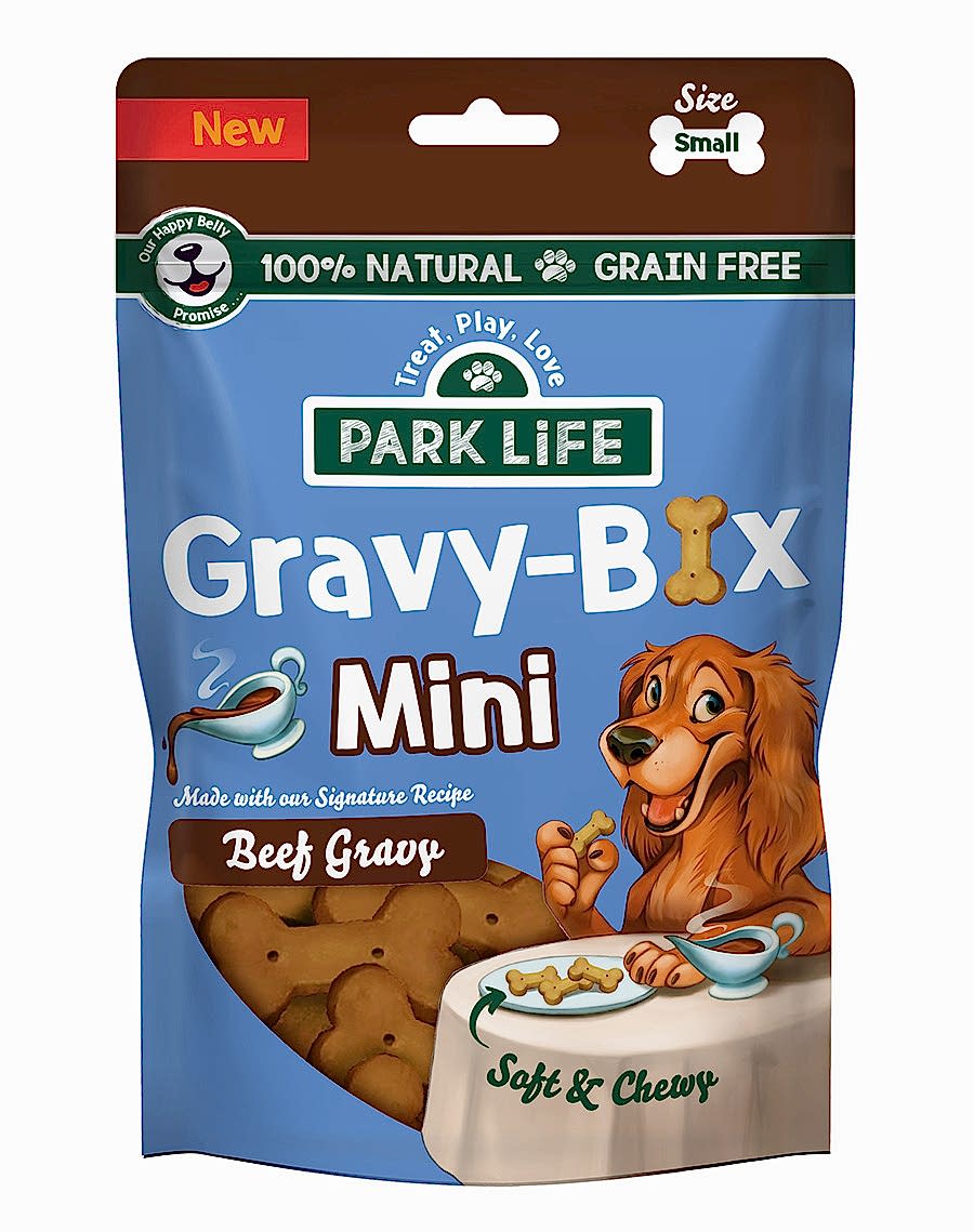 Park Life Gravy-Bix Mini Beef Dog Treats