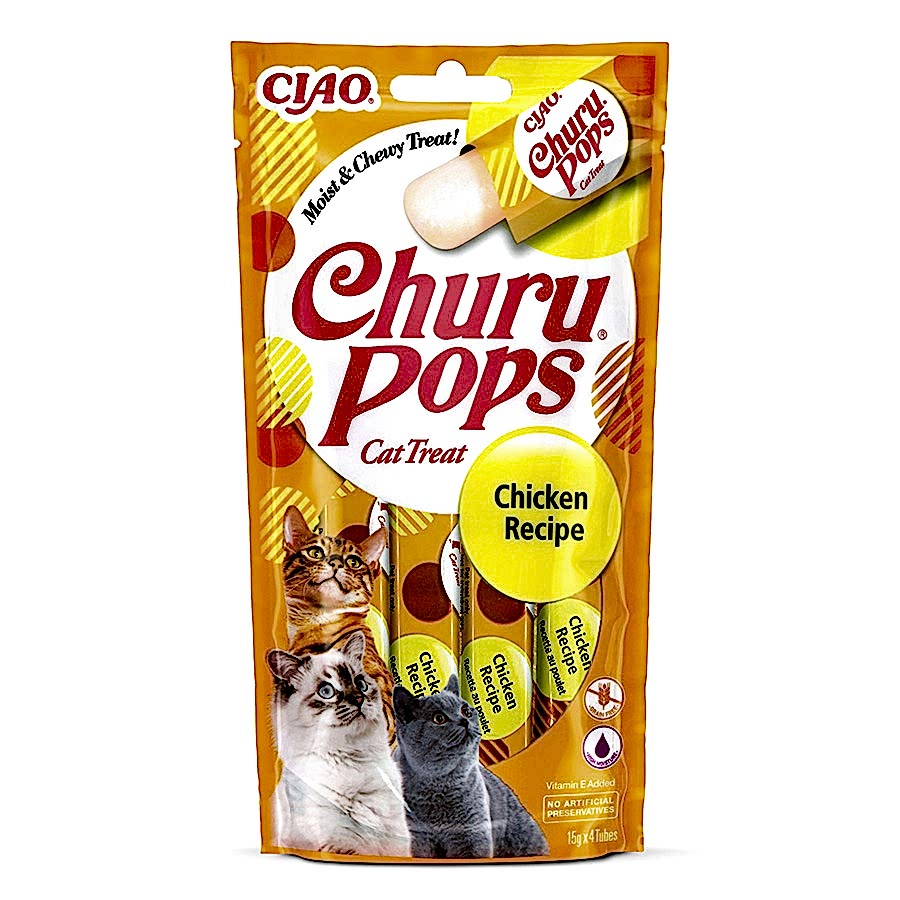 Ciao Churu Cat Treat Pops Chicken x 4