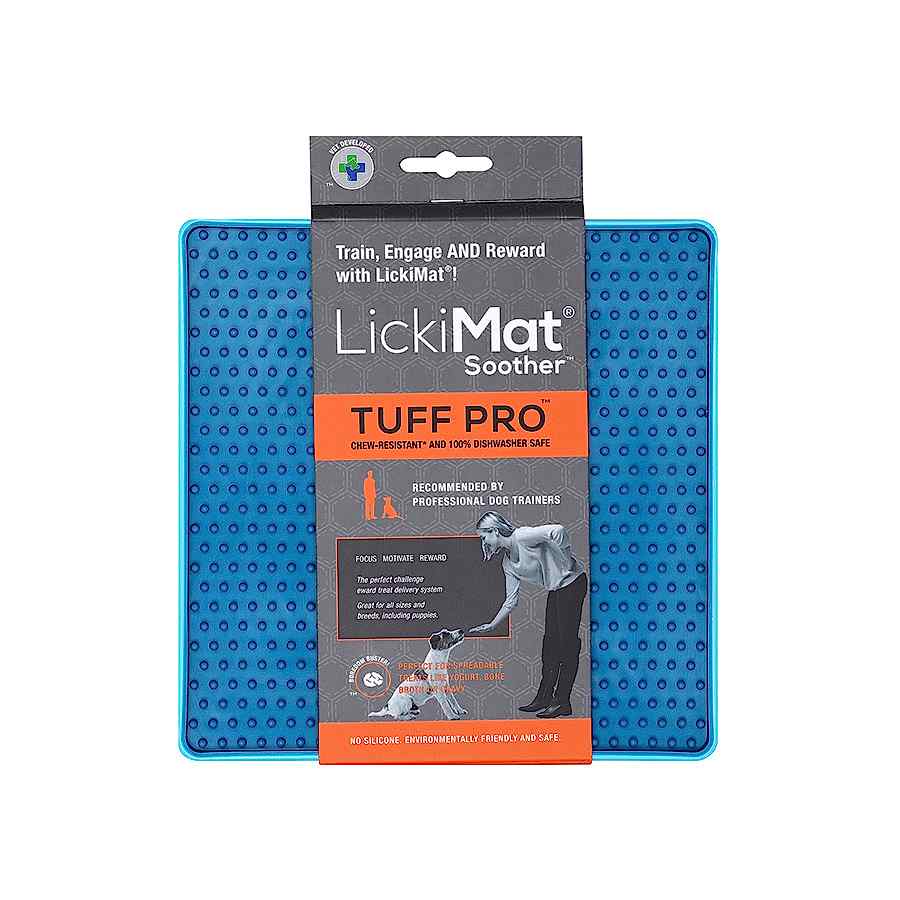 Lickimat Tuff PRO Soother Dog Slow Feeder Turquoise