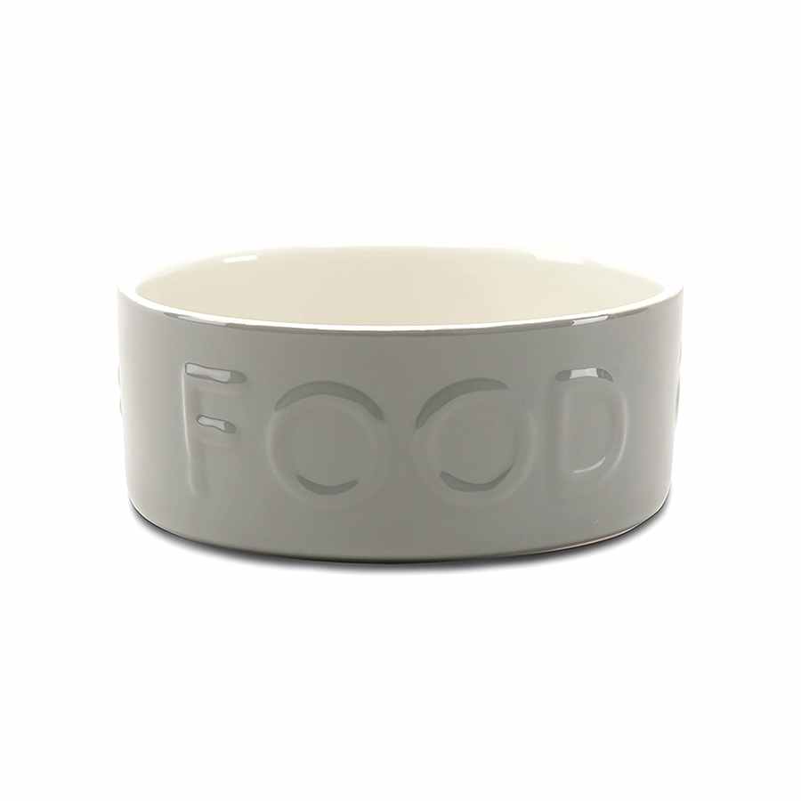 Scruffs Pet Food Bowl Grey