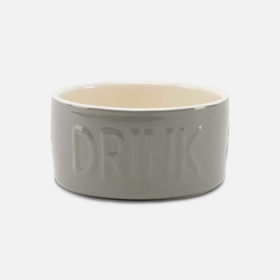 Scruffs Pet Drink Bowl Grey