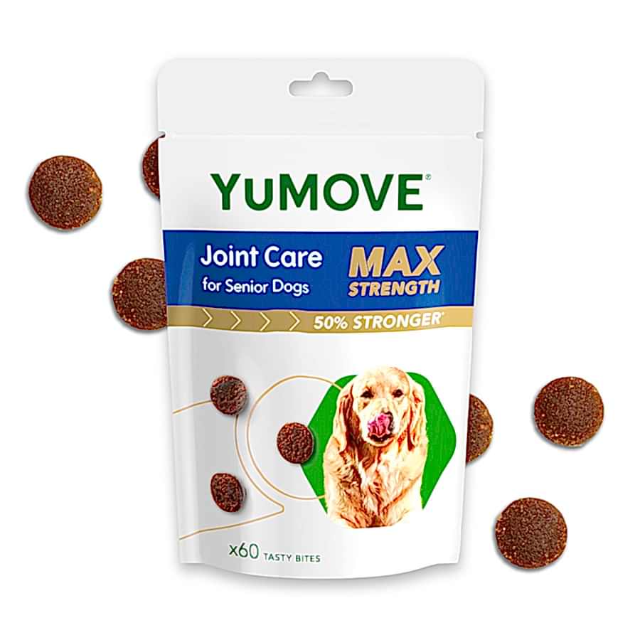 YuMOVE Joint Care Senior Max Strength Bites for Adult Dogs 60 Pack