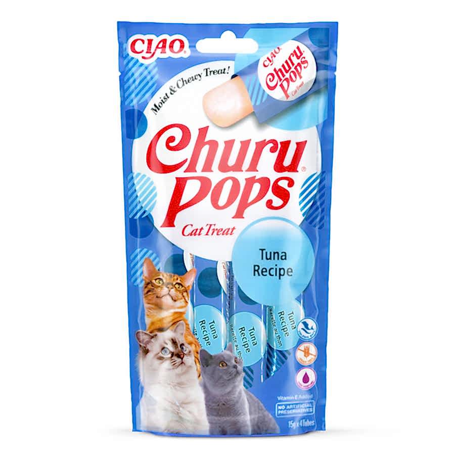 Ciao Churu Cat Treat Pops Tuna x 4