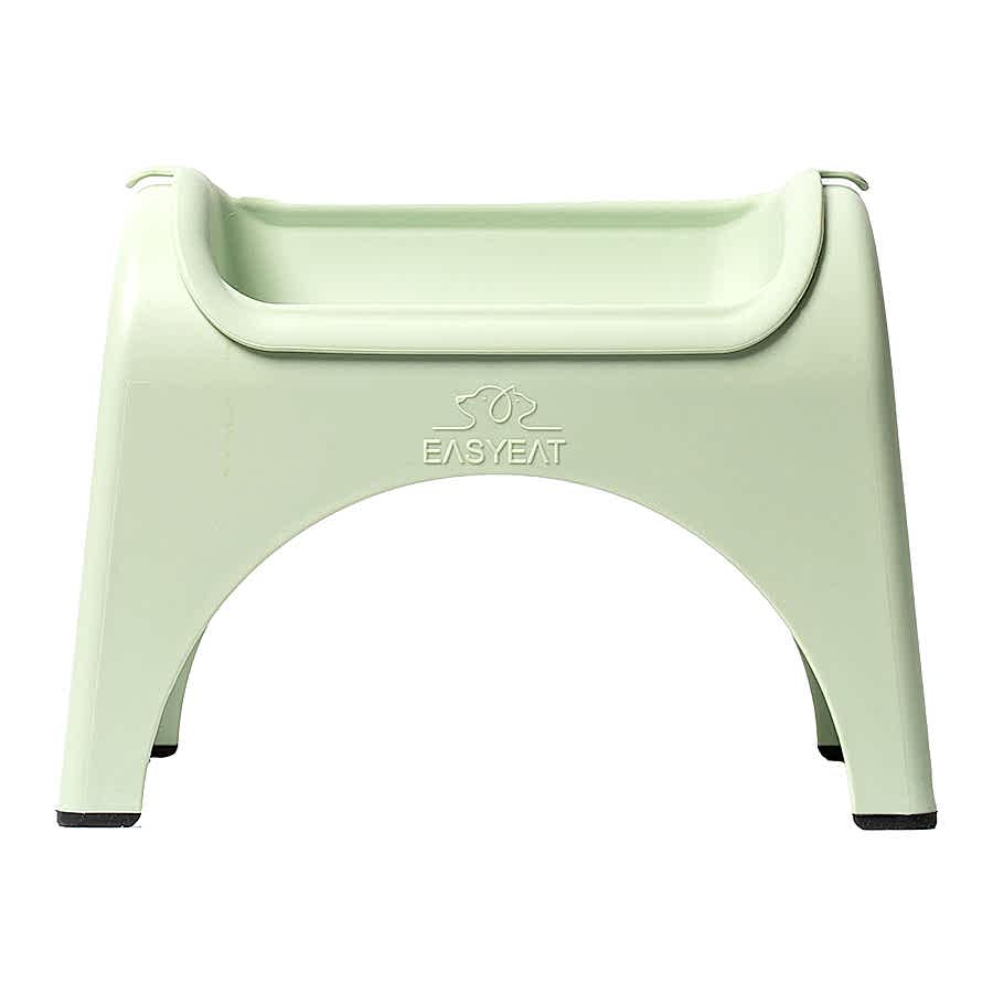 EasyEat Raised Pet Feeder Sage Green