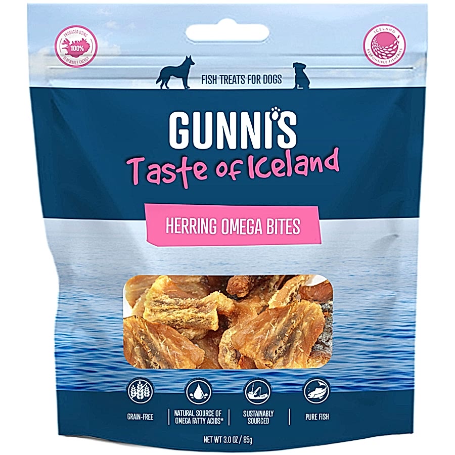 Gunni's Herring Omega Bites Dog Treats