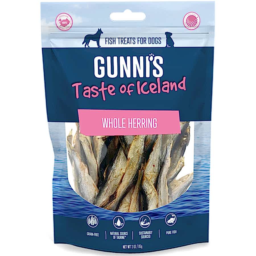 Gunni's Whole Herrings Dog Treats