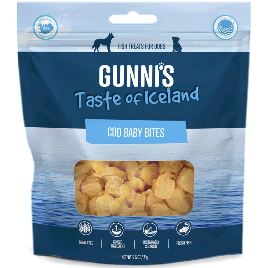 Gunni's Cod Baby Bites Dog Treats