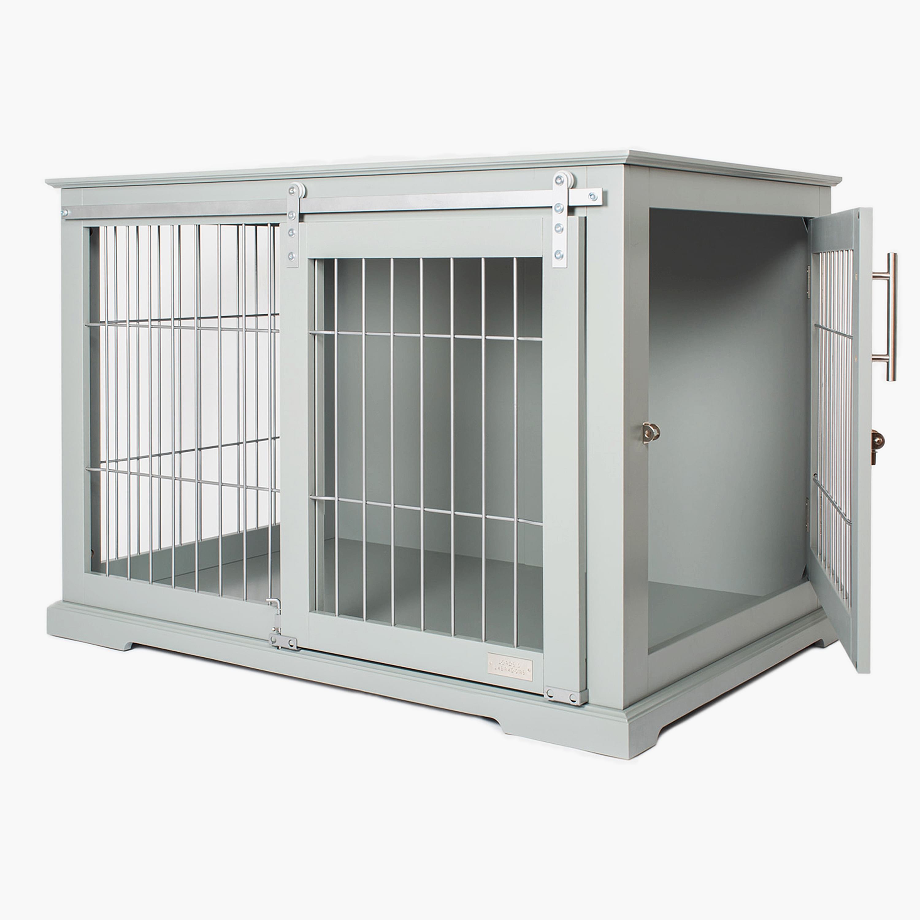 Lords & Labradors Sliding Door Dog Crate Wooden