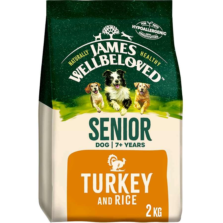 James Wellbeloved Senior Dry Dog Food Turkey & Rice