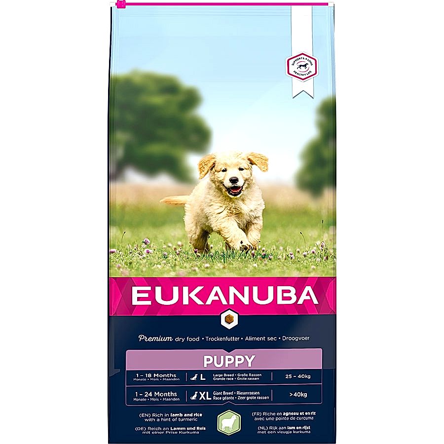 Eukanuba Large Breed Puppy Dry Dog Food Lamb & Rice