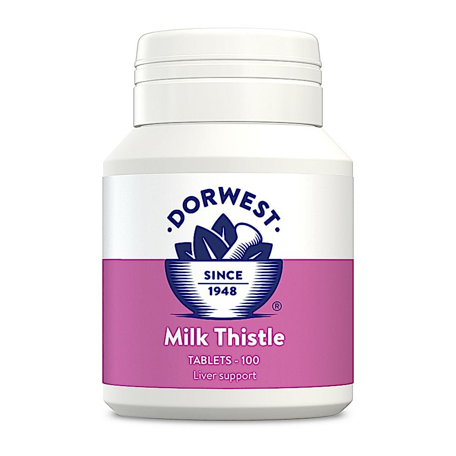 Dorwest Herbs Ltd Milk Thistle Tablets for Dog & Cat