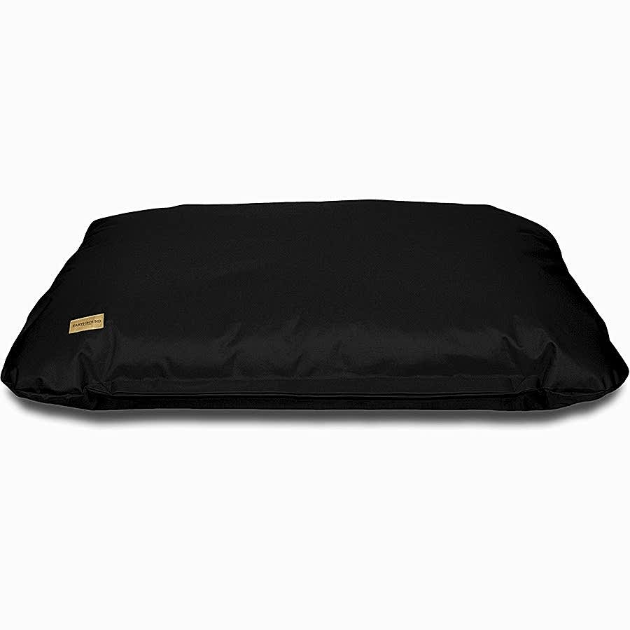 Earthbound Waterproof Flat Dog Cushion Black