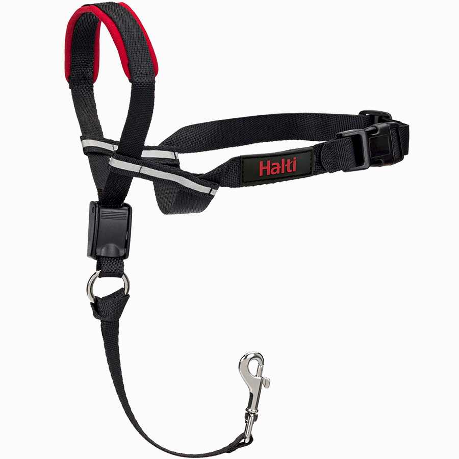 Halti Optifit Dog Headcollar Black